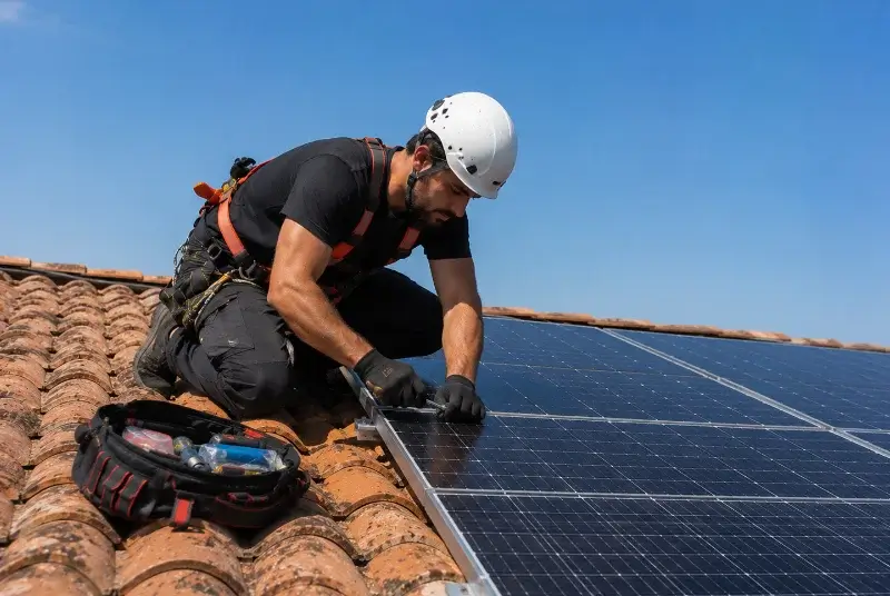 Maintenance et monitoring de panneaux solaires à Vulbens